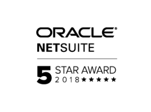 Oracle NetSuite 5 Star Award 2018