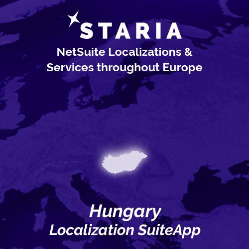 NetSuite Localization SuiteApp is now available for Hungary