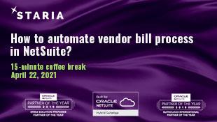 Webinar: How to automate vendor bill process