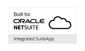 Built for Oracle NetSuite: Integrated SuiteApp