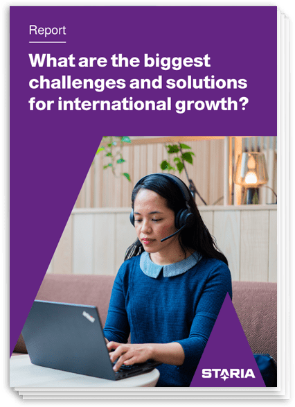 Report: What are the biggest challenges and solutions for international growth?