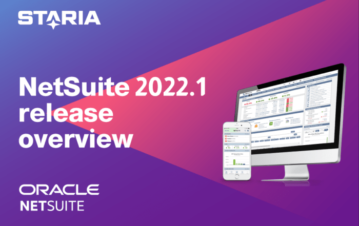 NetSuite 2022.1. release overview
