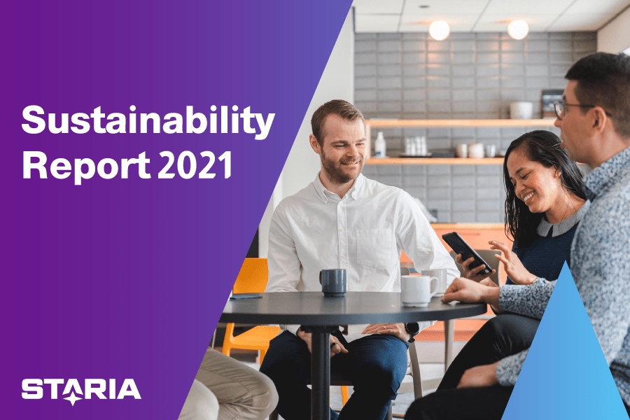 Staria's Sustainability report 2021